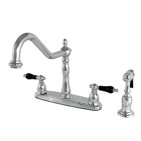Kingston Brass Duchess Centerset Kitchen Faucet, Chrome KB1751PKLBS
